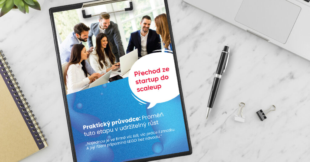 E-book: Praktický průvodce přechodem ze startupu do scaleupu